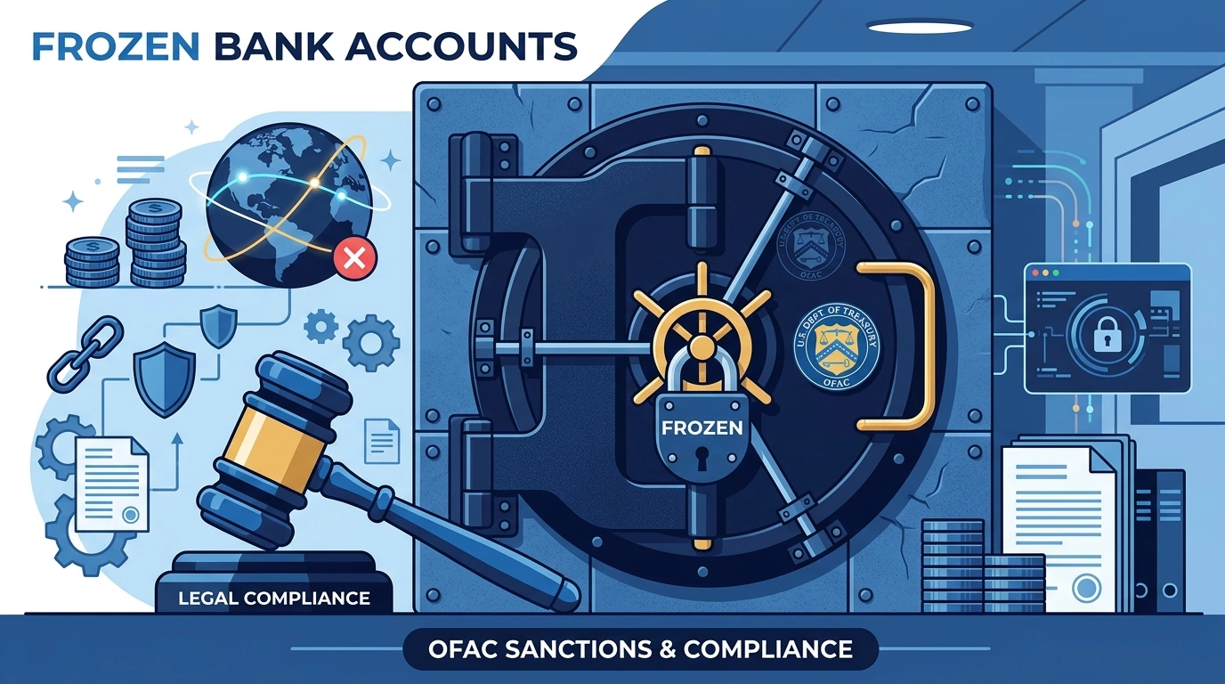 My Bank Froze My Money But I'm Not on the SDN List — What Happens Next?